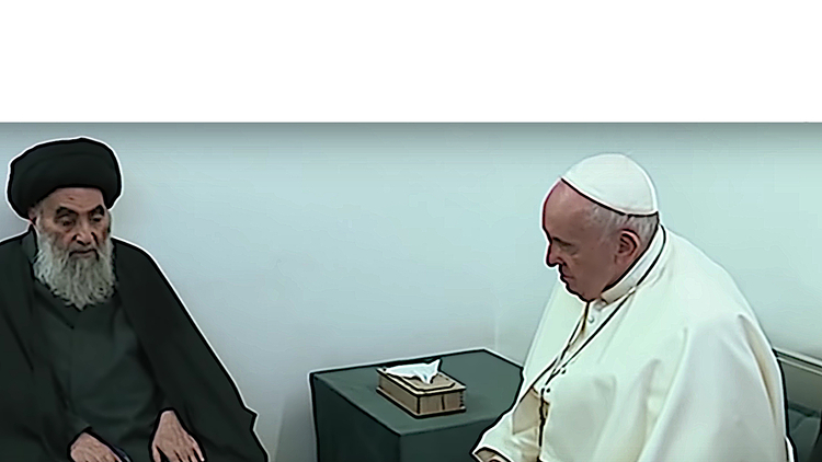 Ajatollah Ali al-Sistani, Papież Franciszek