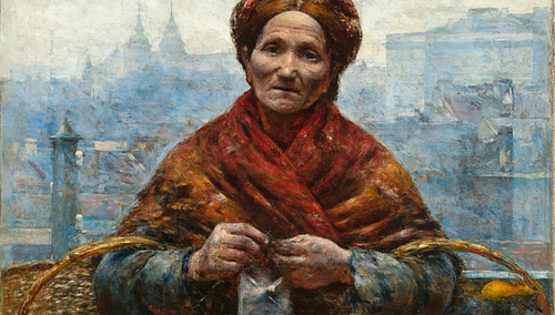 Obraz "Żydówka z pomarańczami" Aleksandra Gierymskiego zrabowany przez Niemców podczas II WŚ. "Odnalazł się" na aukcji w Niemczech w 2010 roku.