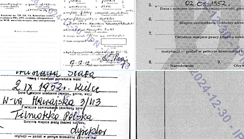 Dokumenty ujawnione przez Cezarego Gmyza