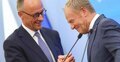 Friedrich Merz podczas spotkania z Donaldem Tuskiem