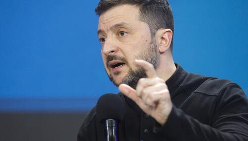 Prezydent Ukrainy Wołodymyr Zełenski