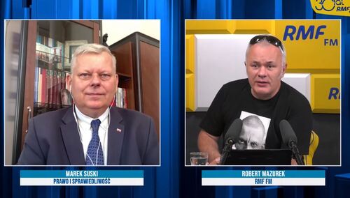 [video] Suski w RMF: "Nasi byli koalicjanci powinni pakować biurka". Red. Mazurek nie dowierzał