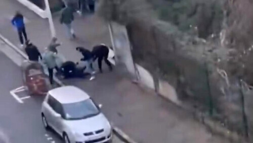 Atak na prawicowego aktywistę