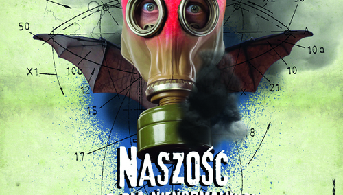Plakat filmu "Naszość - tylko dla nienormalnych"