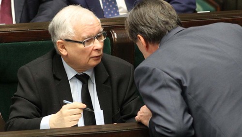Prezes PiS Jarosław Kaczyński