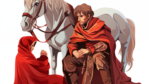 Św. Marcin/grafika AI