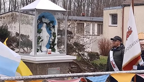 W Chocimiu stanęła kapliczka Matki Bożej z Medjugorie
