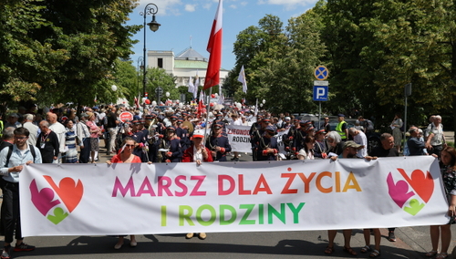 Marsz dla Życia I Rodziny w Warszawie, 16 czerwca 2024 r.
