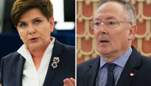 Beata Szydło / Bartłomiej Sienkiewicz