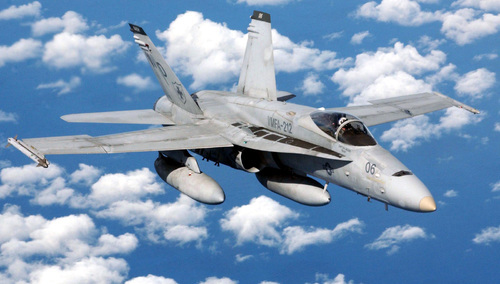 F/A-18C z eskadry VMFA-212 USMC / zdjęcie poglądowe
