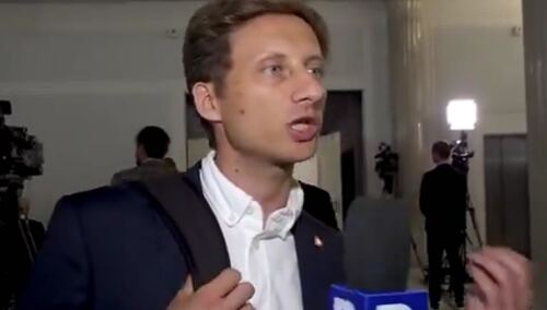 Poseł KO Franciszek Sterczewski