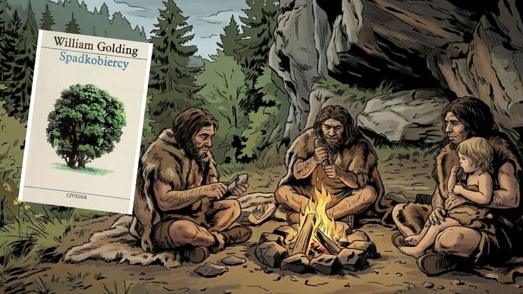 Grafzero: "Spadkobiercy" i "Bóg Skorpion" William Golding | Ciekawa książka | Grafzero