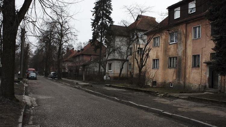 Widok w stolicy rosyjskiej enklawy