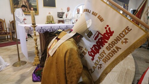 Uroczystości w 42. rocznicę pacyfikacji ZG Rudna