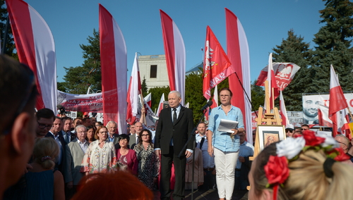 Protest w obronie ks. Michała Olszewskiego