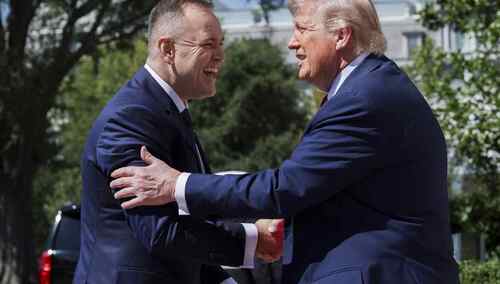 Prezydent Karol Nawrocki odbył rozmowę telefoniczną z Donaldem Trumpem