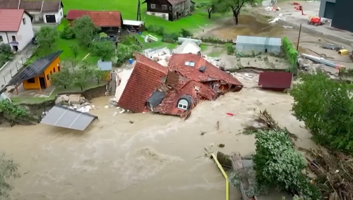 Powódź na Słoweniii