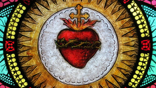 Najświętsze Serce Jezusa, przedstawienie symboliczne