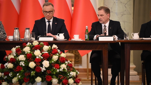 Konsultacje prezydenta i przedstawicieli strony społecznej RDS ws. niższej składki zdrowotnej dla przedsiębiorców