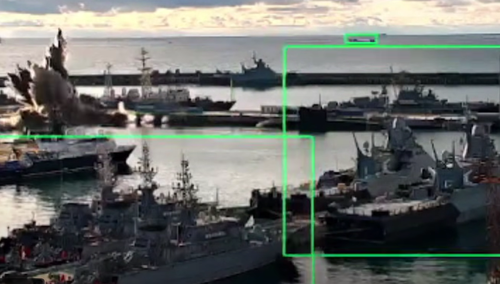 Atak na port Noworosyjsku