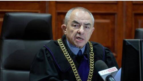 "Usuniętego sędziego Łubowskiego zastępuje T.Grochowicz-nominat Rady Państwa PRL"