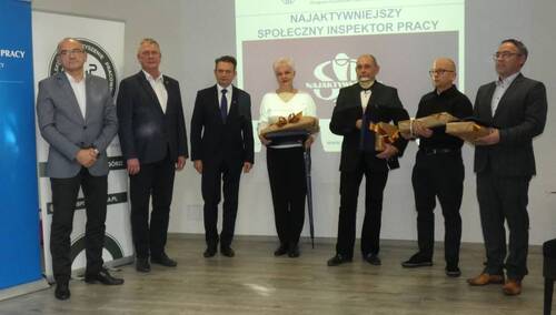 Członek Solidarności w czołówce najaktywniejszych społecznych inspektorów pracy województwa lubuskiego