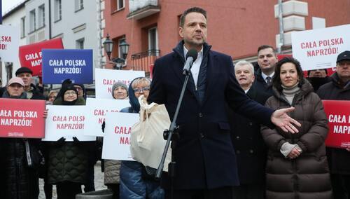 Prezydent Warszawy Rafał Trzaskowski