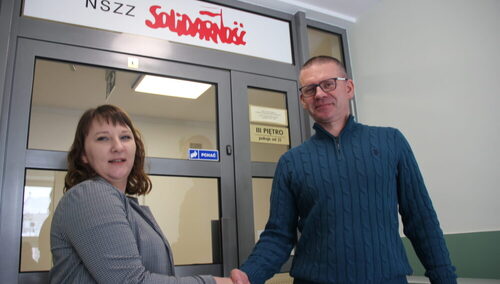 Przedstawiciele organizacji z Mircza i Hrubieszowa