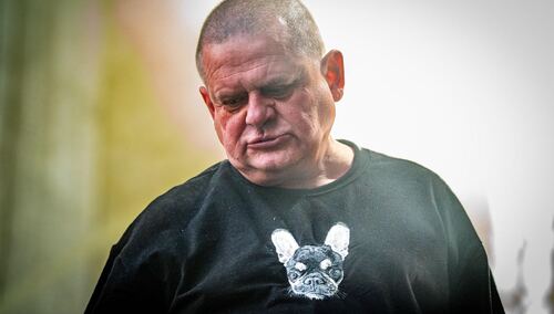 Łódź, 22.07.2022. Kazik Staszewski z grupą Kult na festiwalu Letnie Brzmienia