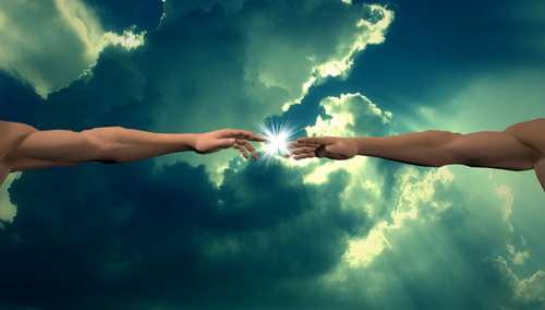 Bóg. Stworzenie. Ilustracja poglądowa