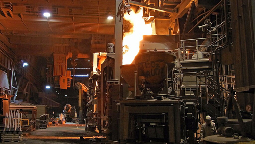 Huta Thyssenkrupp w Duisburgu