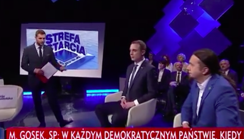 Awantura w studiu TVP