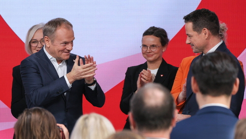 Rafał Trzaskowski i Donald Tusk