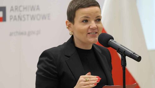 Minister kultury i dziedzictwa narodowego Marta Cienkowska