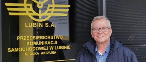 Przewodniczący OZ NSZZ "S" w PKS w Lubinie