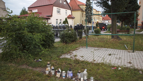 Nowe doniesienia medialne podsycają wątpliwości związane z okolicznościami śmierci 34-letniego mężczyzny z Lubinia. Nz. miejsce zatrzymania 34-latka.