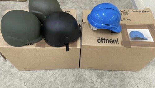 Polski minister opublikował zdjęcie niemieckich „hełmów” dla Ukraińców. Teraz z Niemiec szydzą nawet hiszpańscy internauci