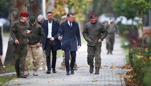 Szef MON w dowództwie Komponentu Sił Specjalnych 