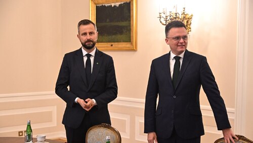 Władysław Kosiniak-Kamysz i Szymon Hołownia