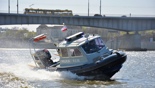 Policja na Wiśle - zdjęcie ilustracyjne