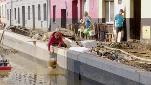 Głuchołazy. Usuwanie skutków powodzi