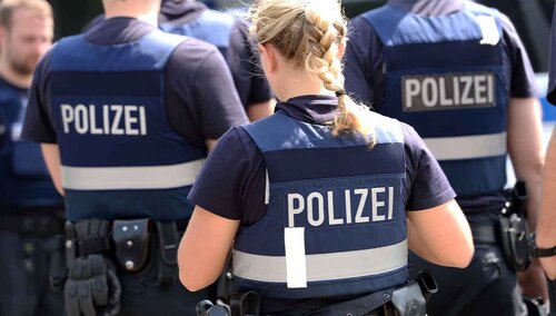 Funkcjonariusze Bundespolizei – zdjęcie ilustracyjne
