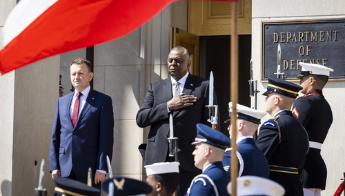 Mariusz Błaszczak i Lloyd Austin