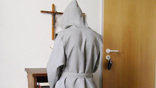 Trapista na modlitwie