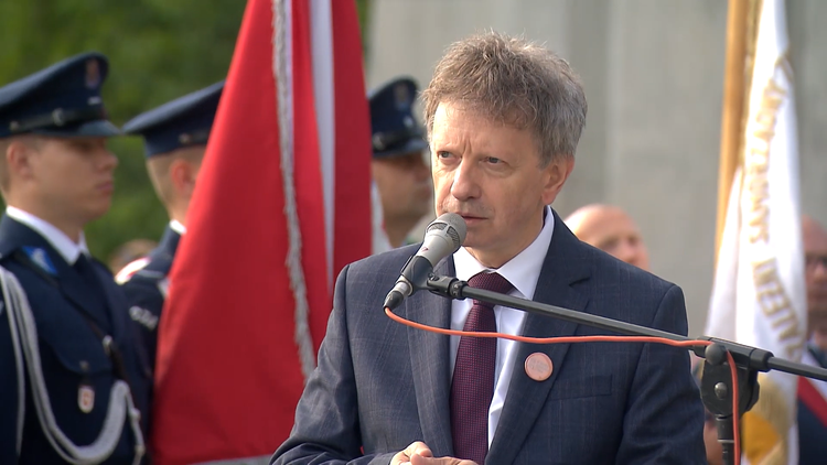 Jarosław Lange podczas obchodów Poznańskiego Czerwca