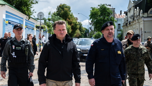 Szef MON na Ukrainie: "Wartość wsparcia od Polski to 1,7 mld dolarów. Jesteśmy w czołówce"