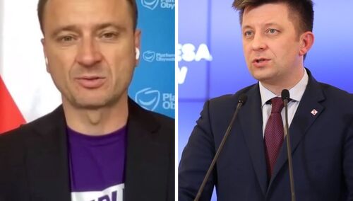 Sławomir Nitras i Michał Dworczyk