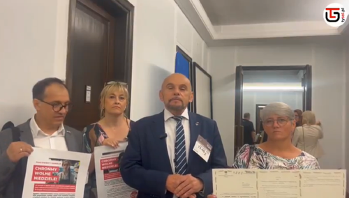 Alfred Bujara w Sejmie