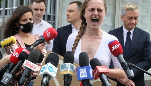 Aktywistka Jana Szostak