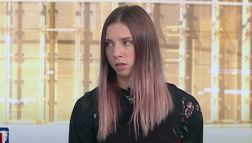 Białoruska biegaczka Kryscina Cimanouska